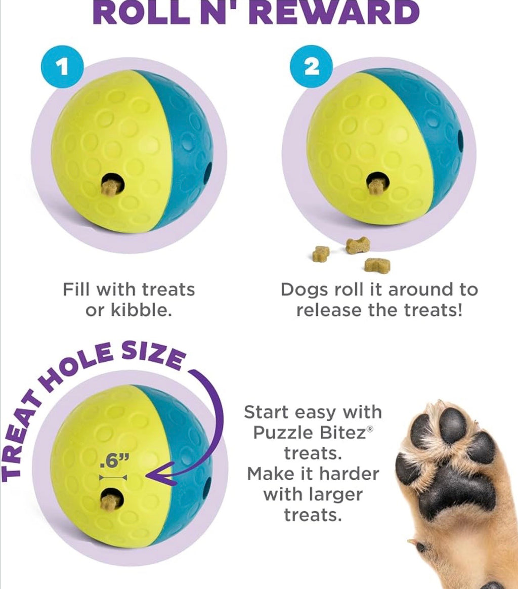 Nina Ottossan Outward Hound Treat Dispenser Ball