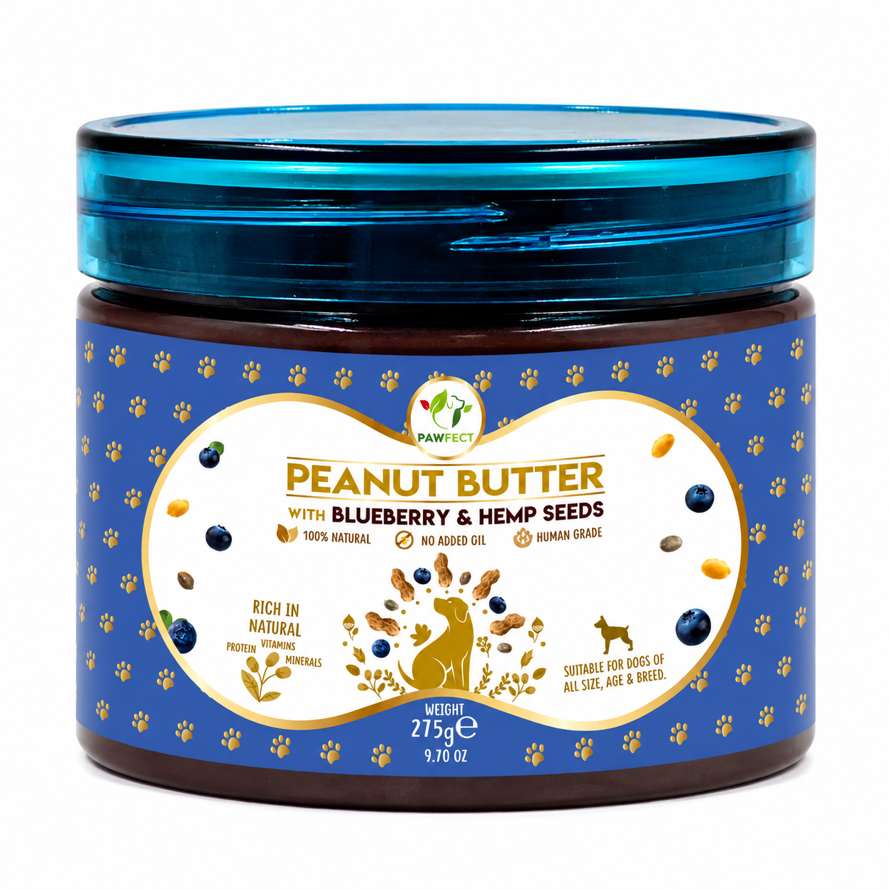 Pawfect Dog Friendly Flavoured Peanut Butter 275g