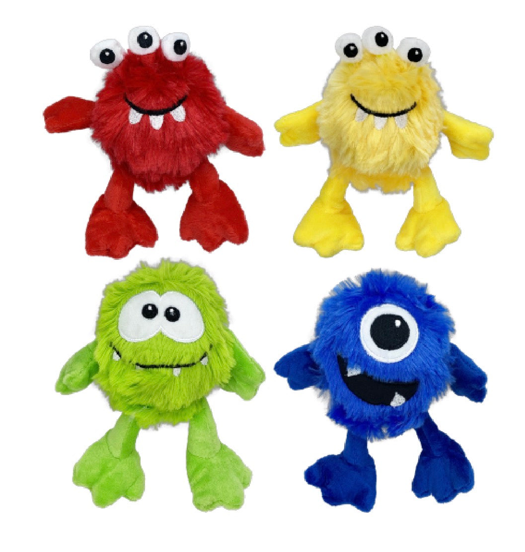 Happy Pet Mini Monster Plush Dog Toys