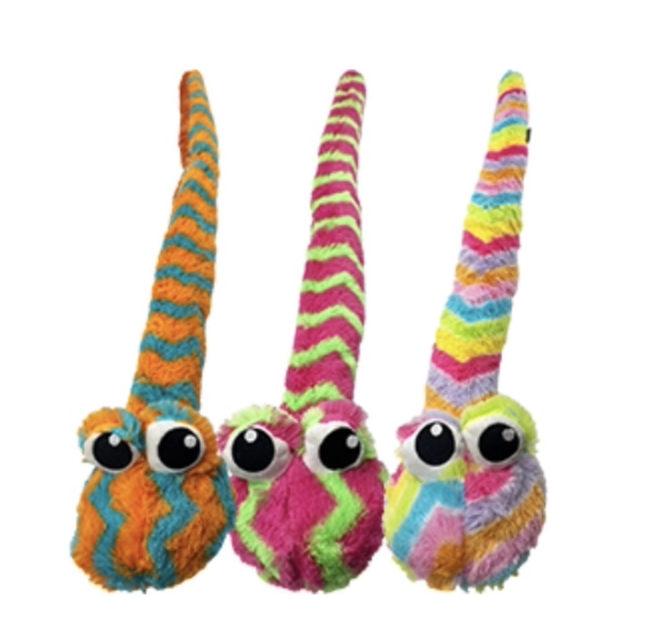 Hem & Boo Snake Plush Dog Toy