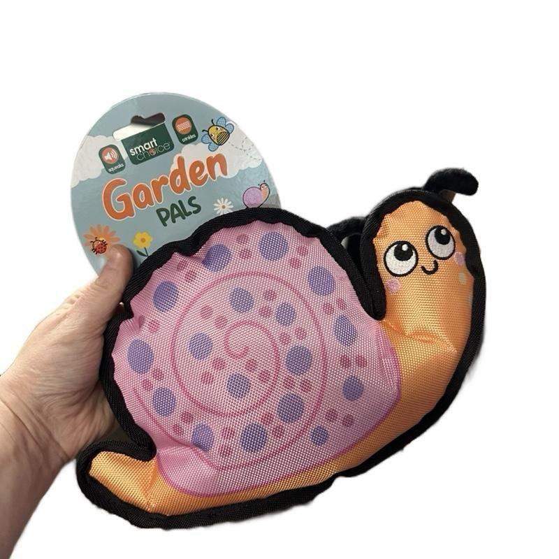 Garden Pals Dog Toy Ladybird, Bee & Snail