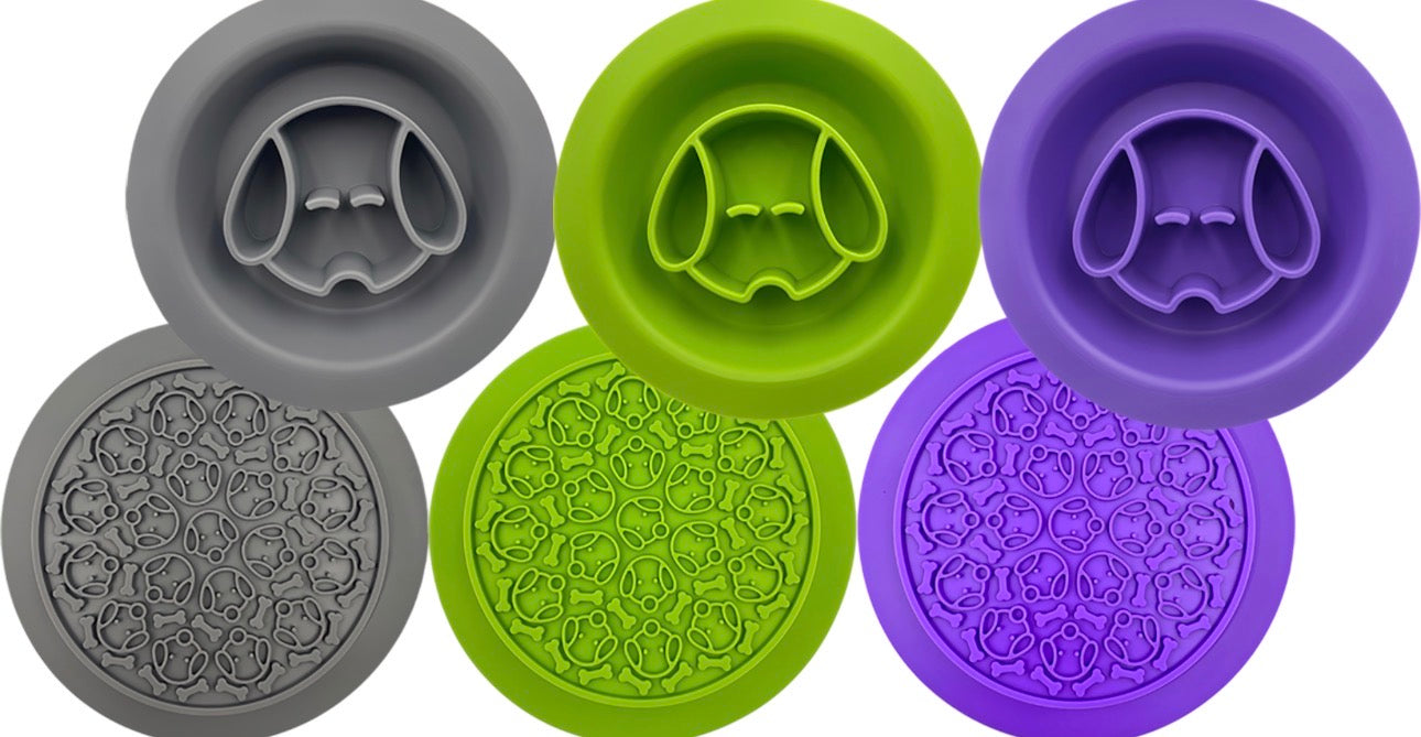 Hem & Boo 2in1 Slowfeeder Bowl & Lickmat