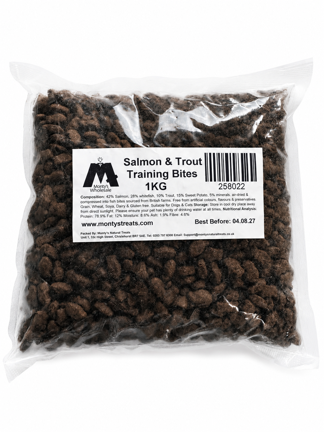 Salmon & Trout Bites- 200g Or 1kg