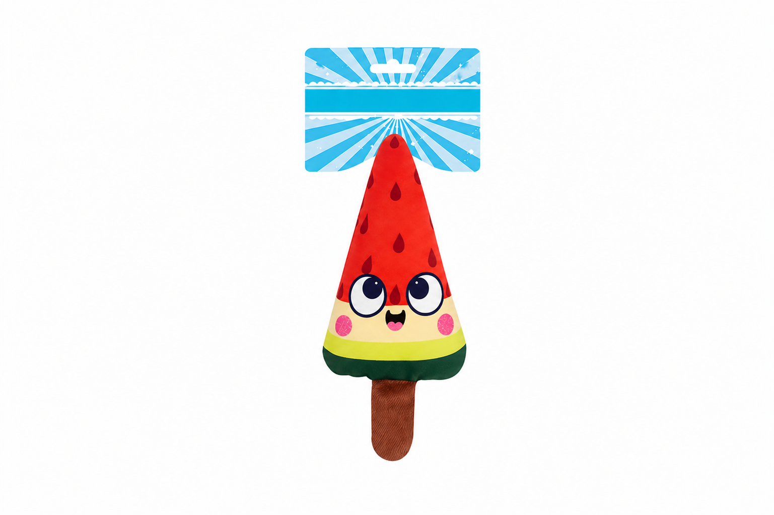 Smart Choice Squeaky Plush Cooling Lolly Dog Toy