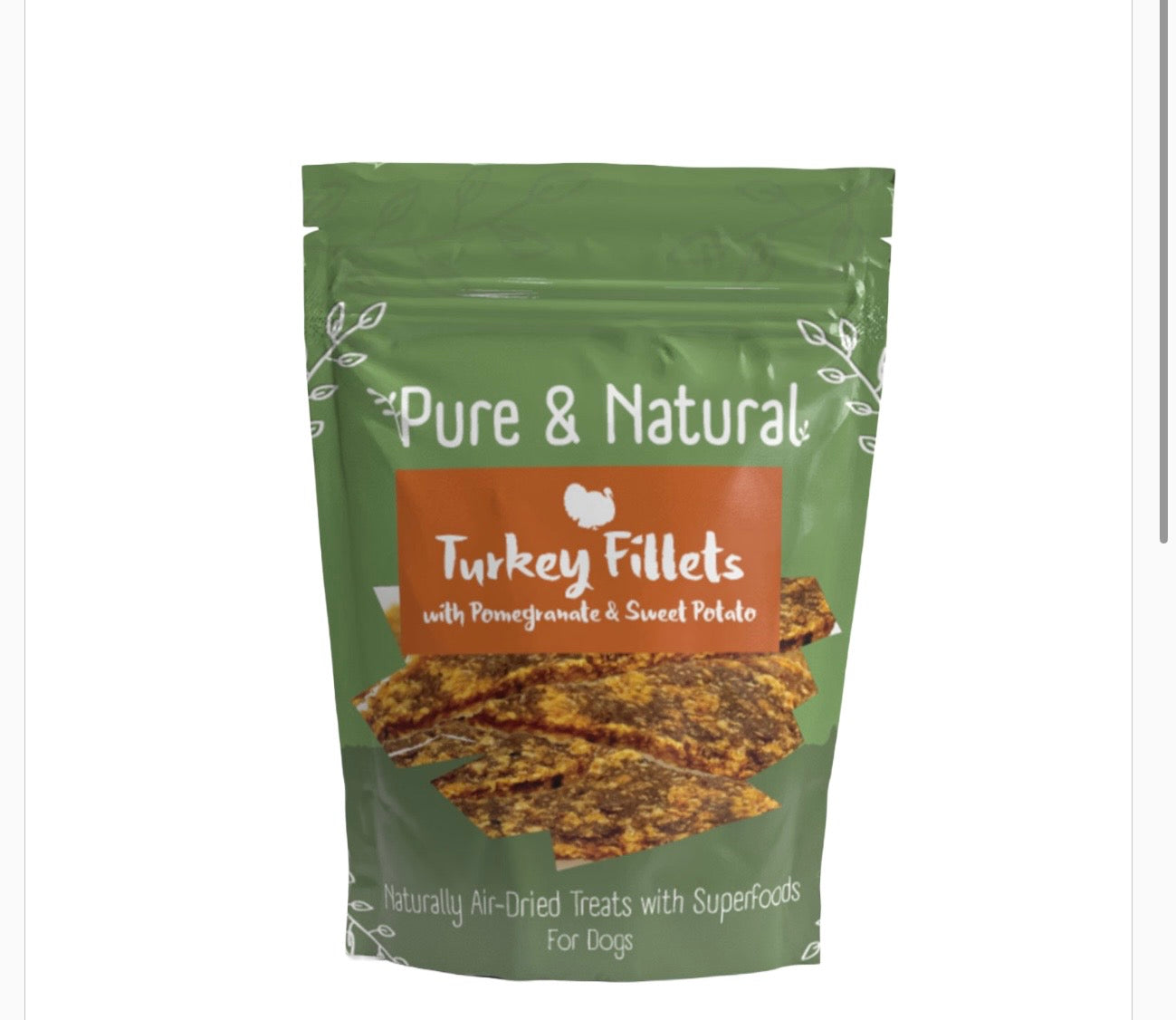 Pure & Natural Air Dried Fillets, Various Flavours 100g