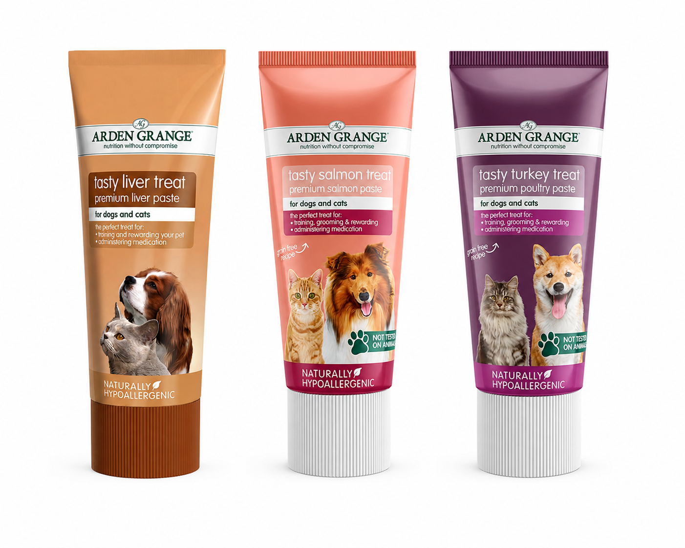 Arden Grange Paste- 75g- Mixed Flavours