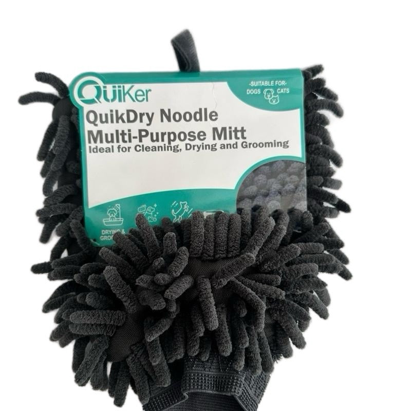 Multi purpose noodle drying mitt