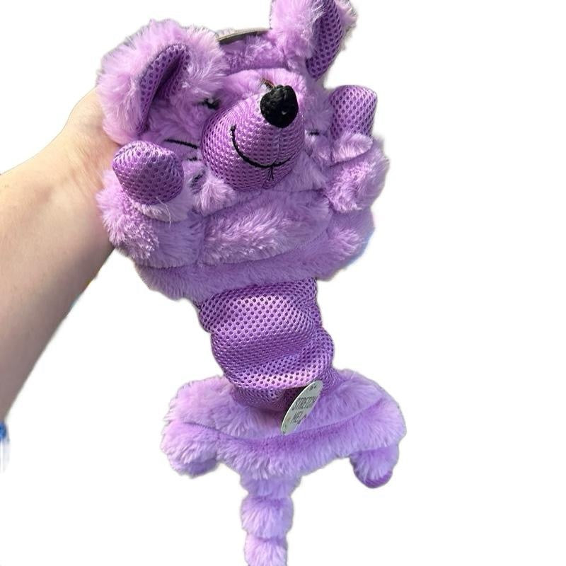 Stretchy Dog Toy Frog, Fox & Mouse