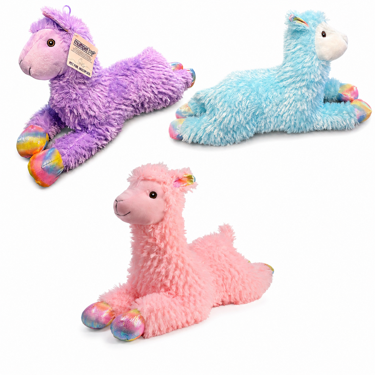 Happy Pet Large Llama Plush Dog Toy