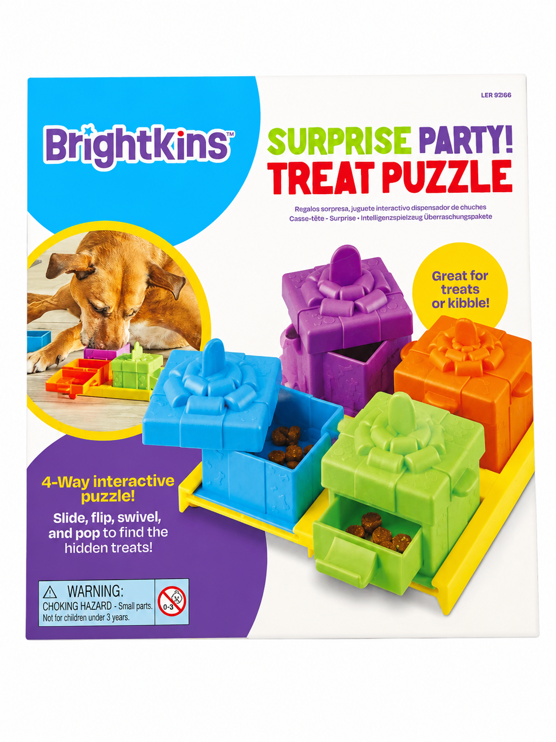 Brightkins Puzzle Present Enrichment Toy