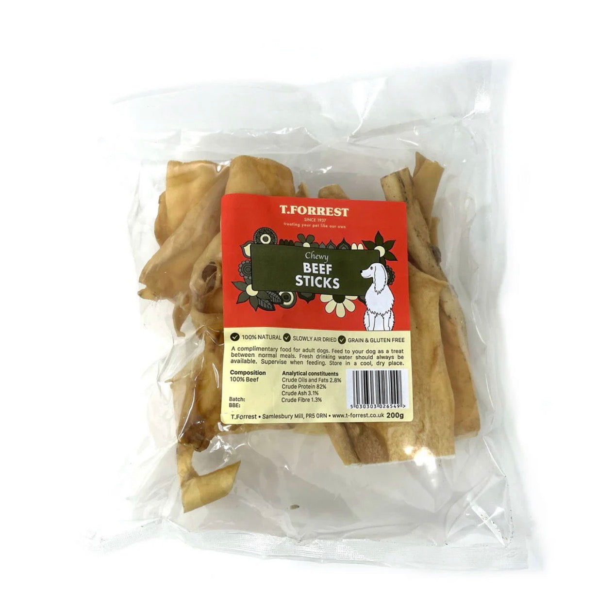 T Forest 200g Beef Sticks