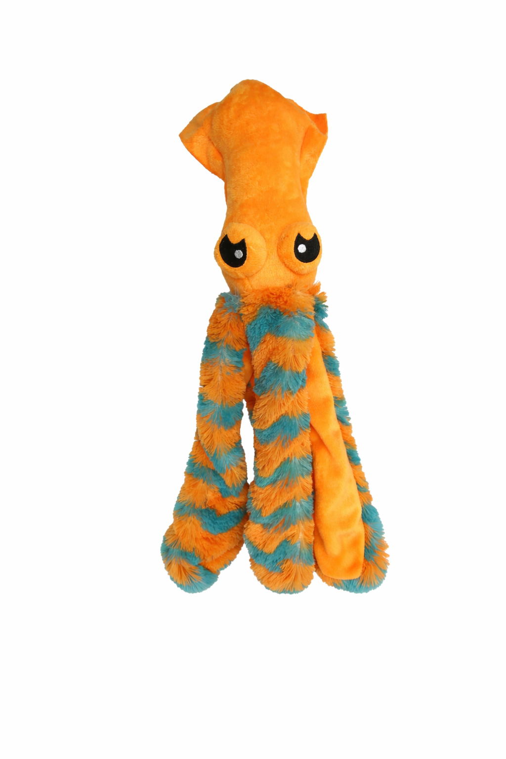 Hem & Boo Plush Squid Dog Toy