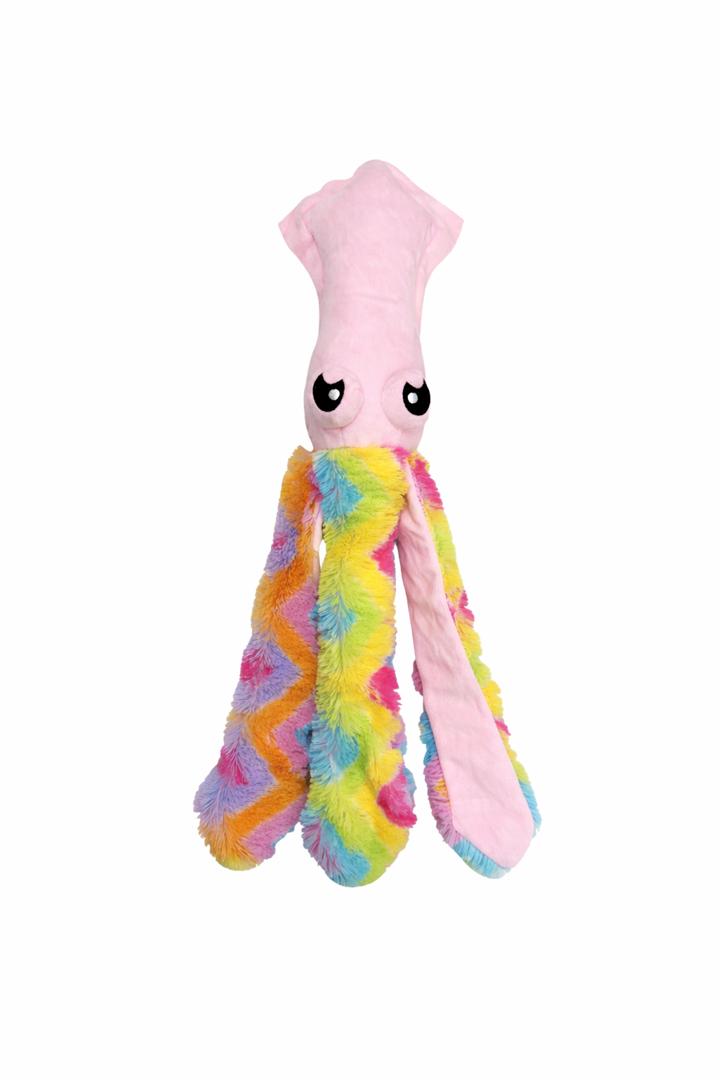 Hem & Boo Plush Squid Dog Toy