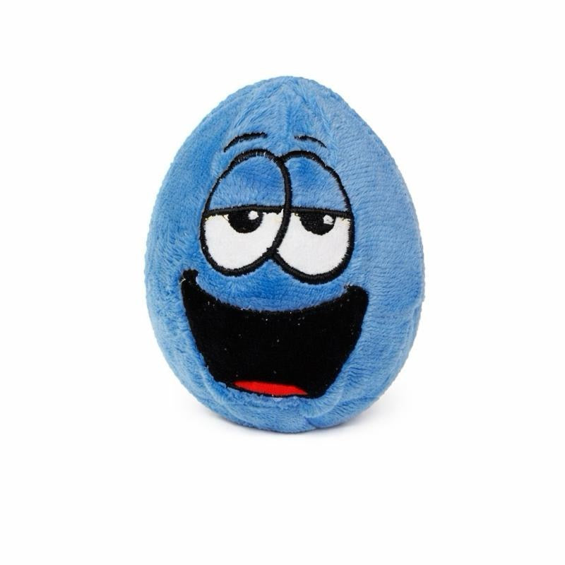 Happy Pet Egg Noggins Fabric Covered Squeaky Ball Dog Toy