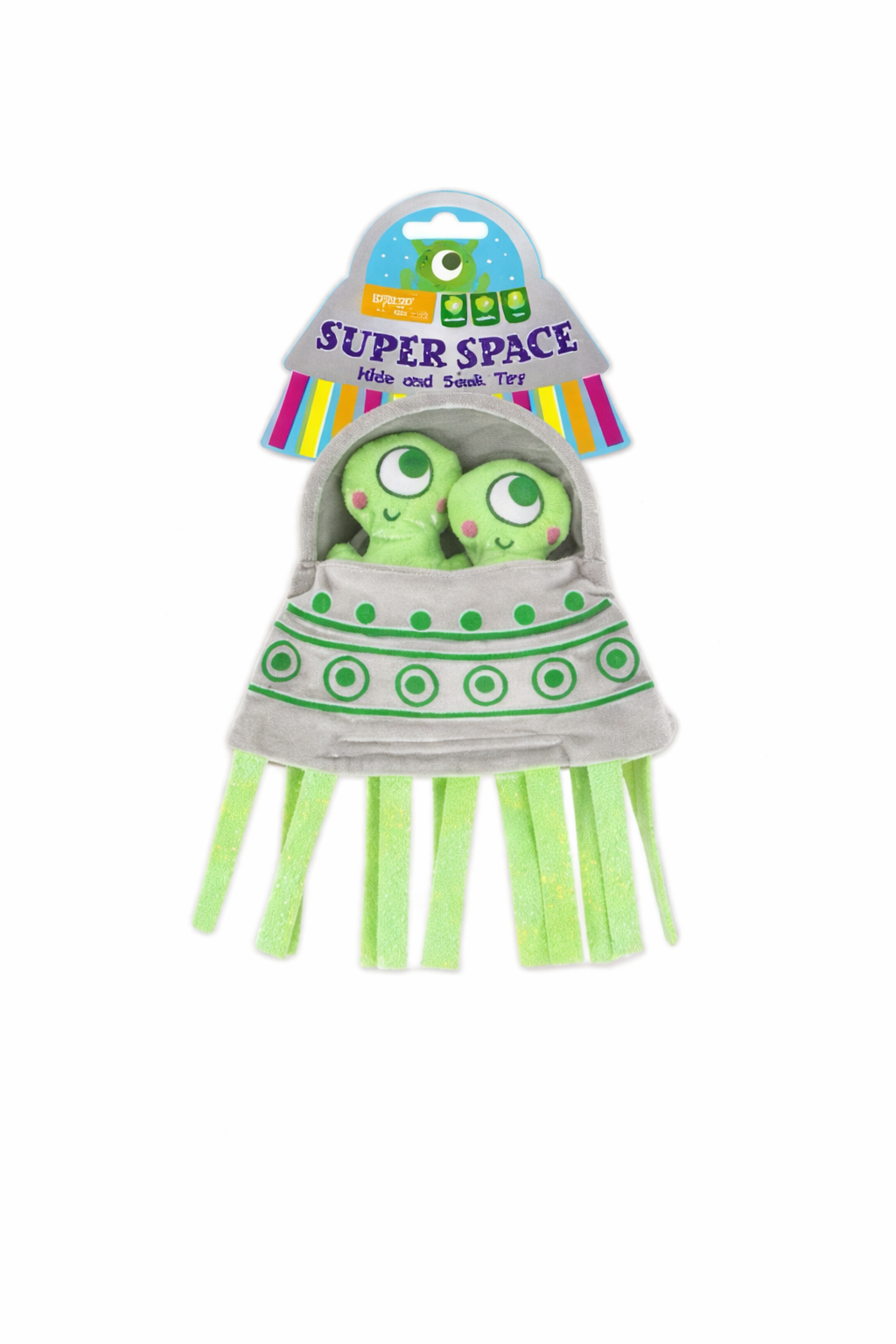 Spaceship Burrow Dog Toy