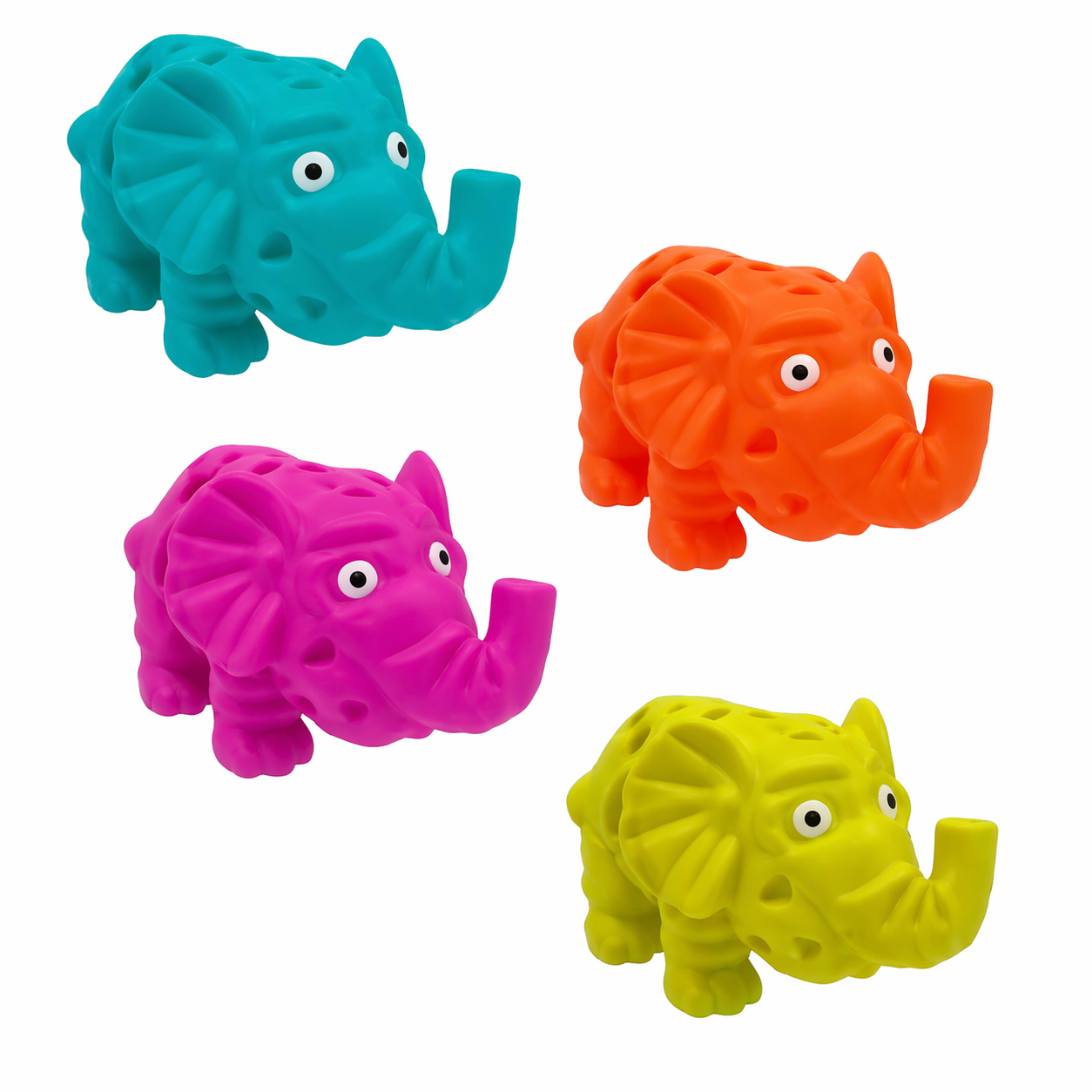Happy Pet Latex Origami Elephants in Small & Large
