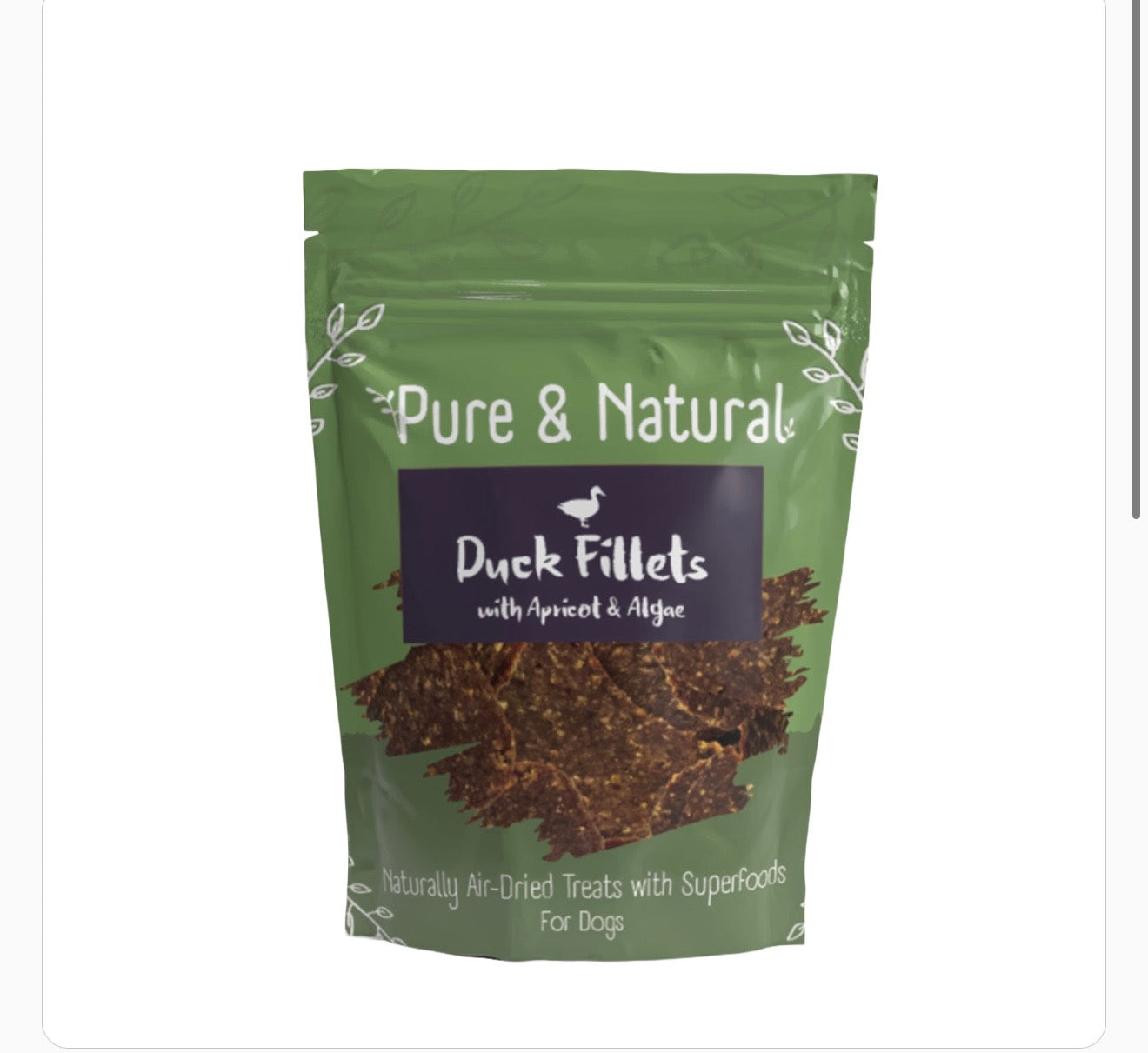 Pure & Natural Air Dried Fillets, Various Flavours 100g