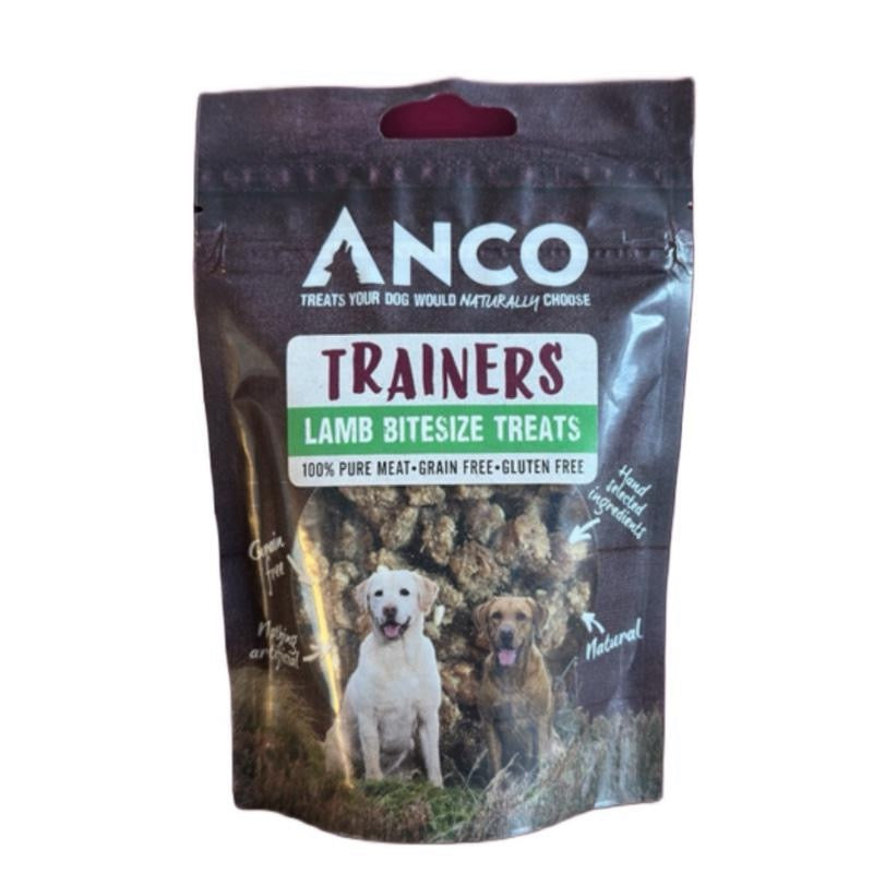 Anco Trainers 100% Lamb Bitesize Dog Treats 65g