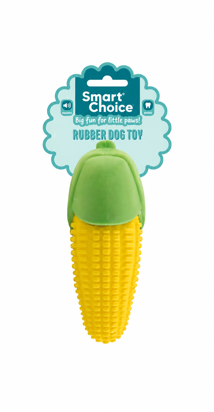 Rubber Veg Teething & Enrichment Toy