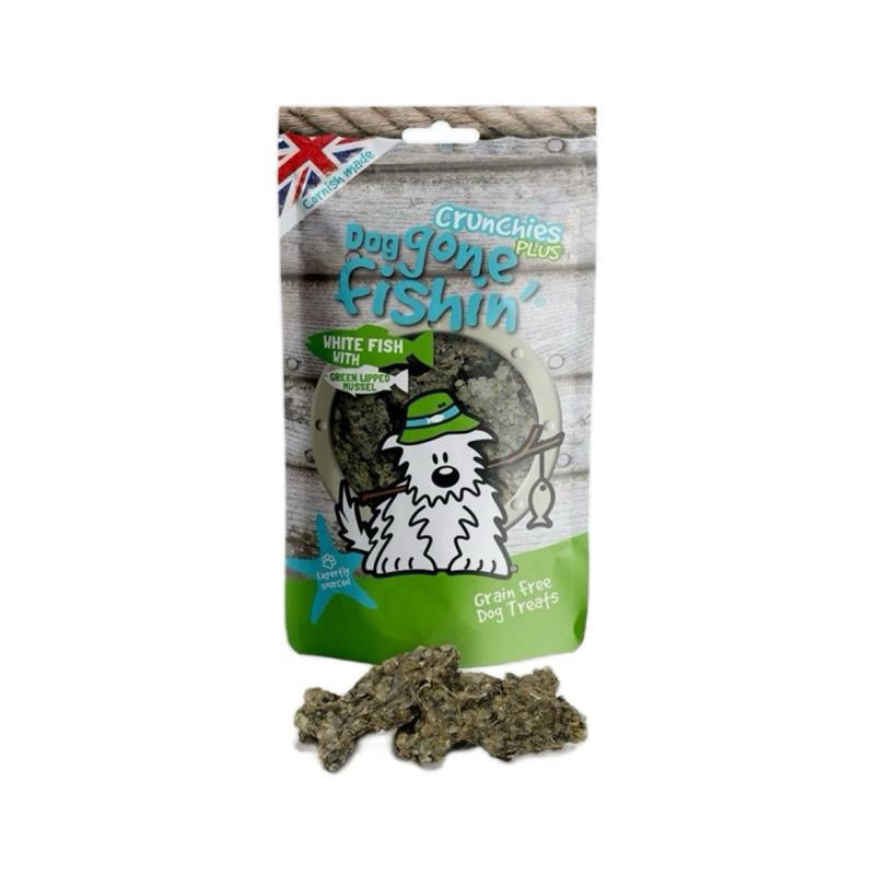 Dog Gone Fishin White Fish & Green Lipped Mussel