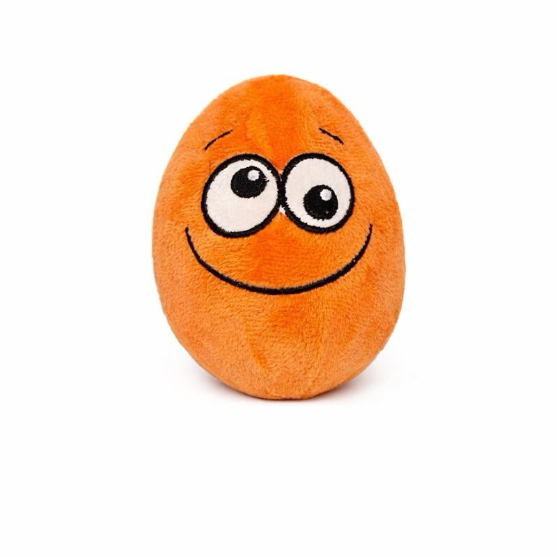 Happy Pet Egg Noggins Fabric Covered Squeaky Ball Dog Toy
