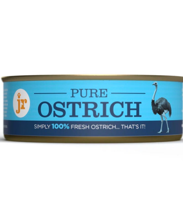 JR Pet Product 80g Topper Tins- Mixed Flavours- Fish, Beef, Ostrich & Kangaroo 100% Meat