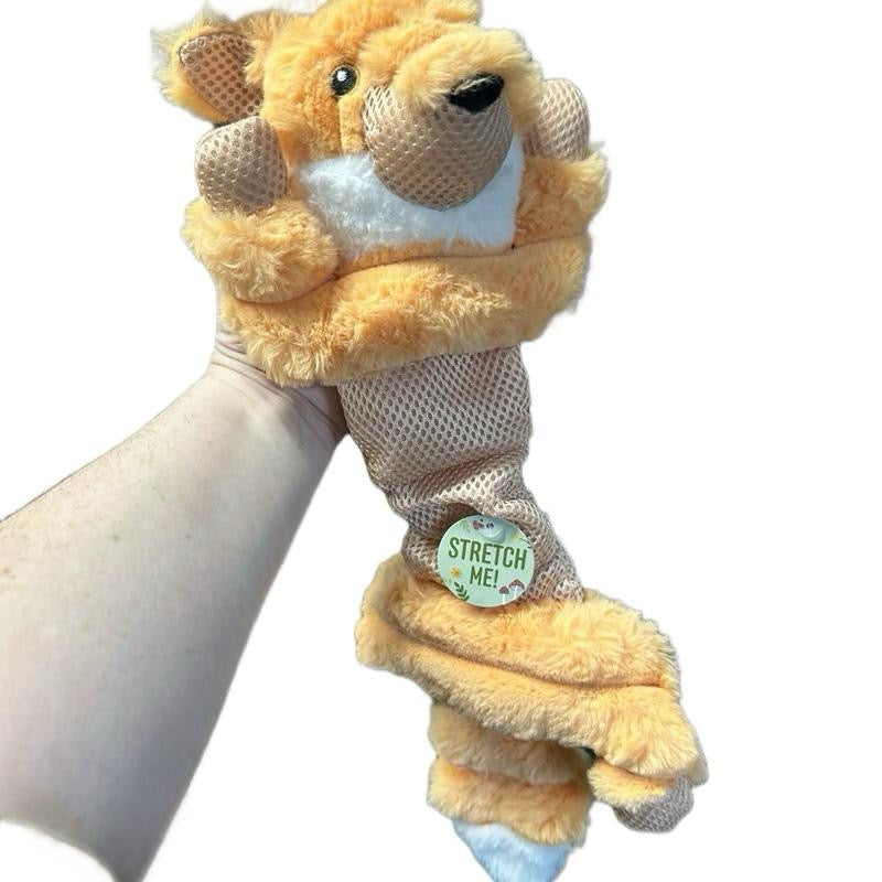 Stretchy Dog Toy Frog, Fox & Mouse