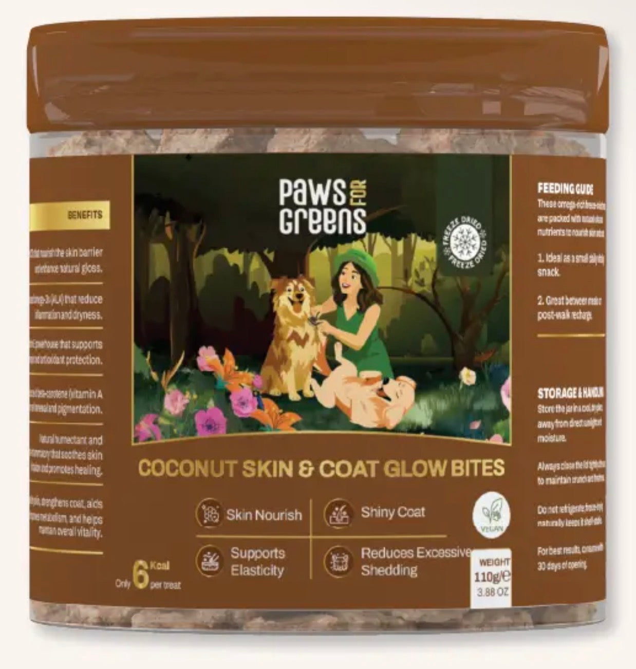 Pawfect Paws For Green Freeze Dried Dog Treats- Three Flavours Available