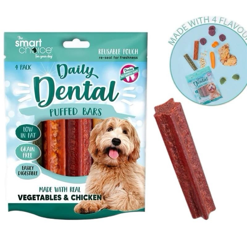 Dental Puffed Sticks in Small or Large