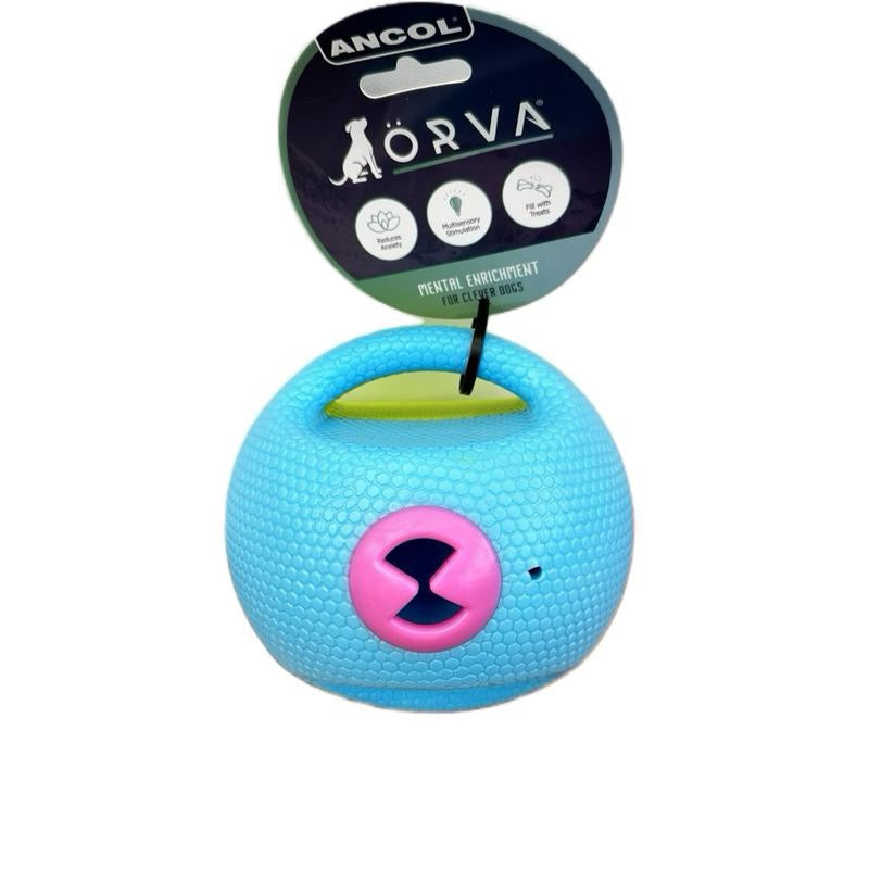 Ancol Treat Dispenser Squeaky Dumbell Ball