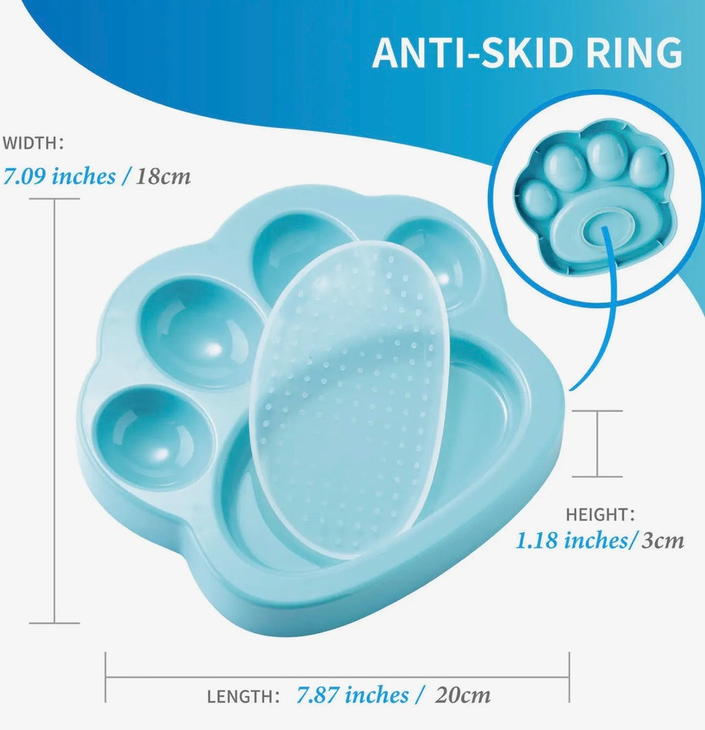 Pet Dreamhouse 2in1 mini Slowfeeder & Lickmat Bowl