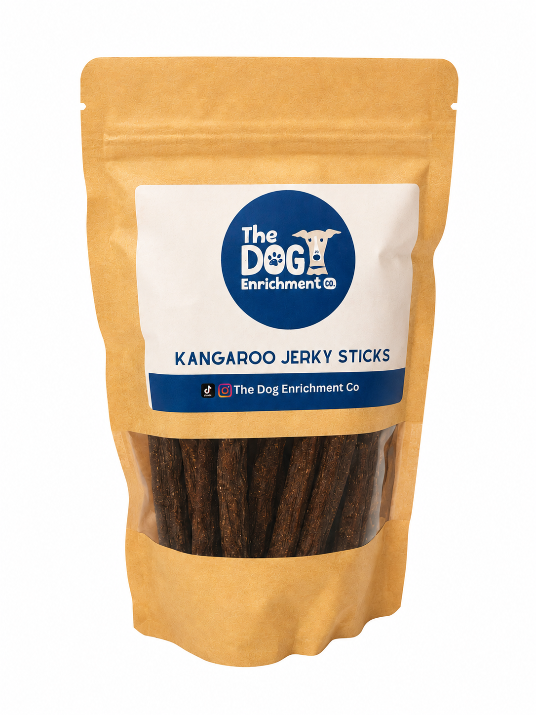 Kangaroo Jerky Sticks-20 Sticks Per Bag