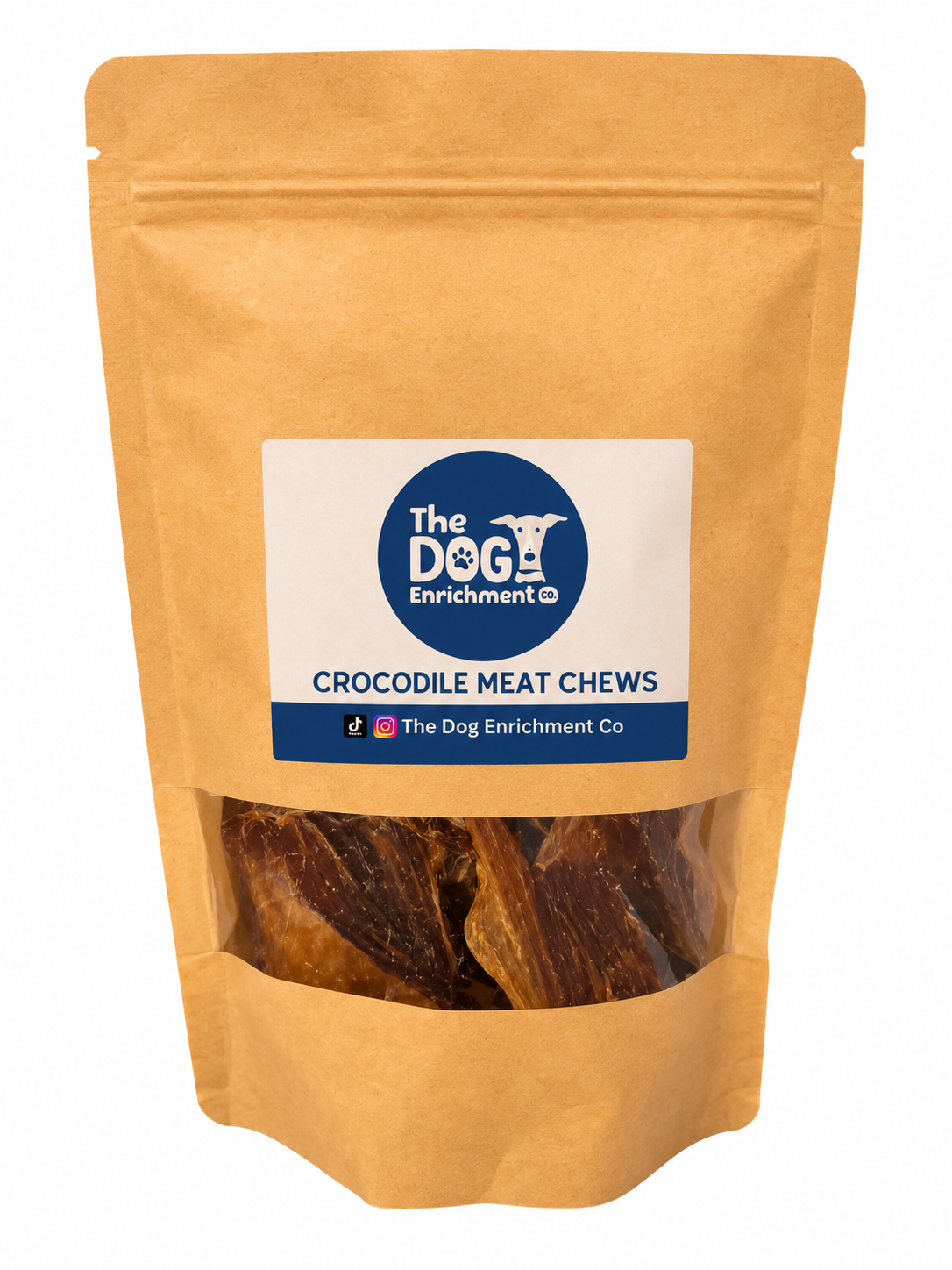 Crocodile Meat Chews 100g Single Protein