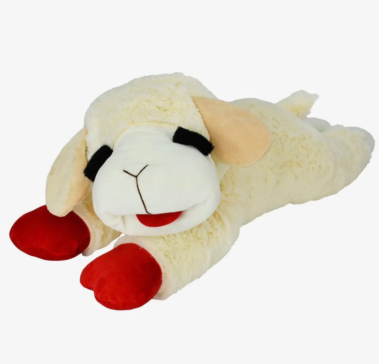 Lamb Chop Dog Toy- Small, Medium or Large