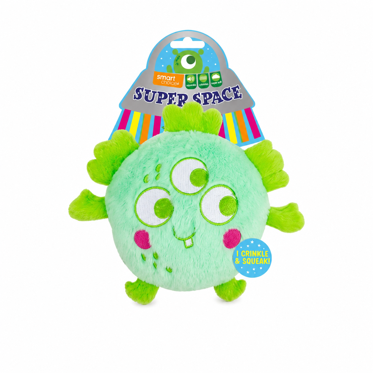 Smart Choice  Alien Plush Dog Toy