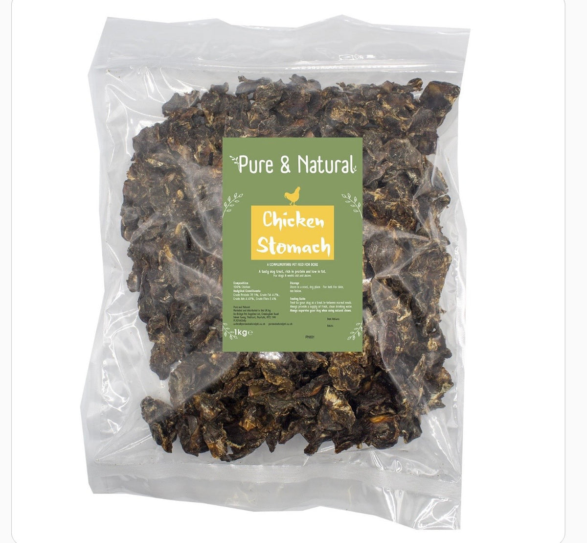 Pure & Natural Chicken Stomach- 200g