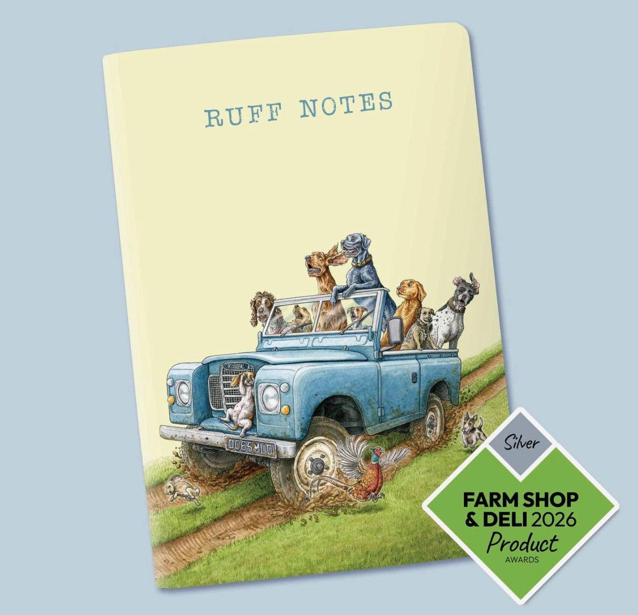 Wilderbeast Dog & Animal Themed Lined A5 Notepads