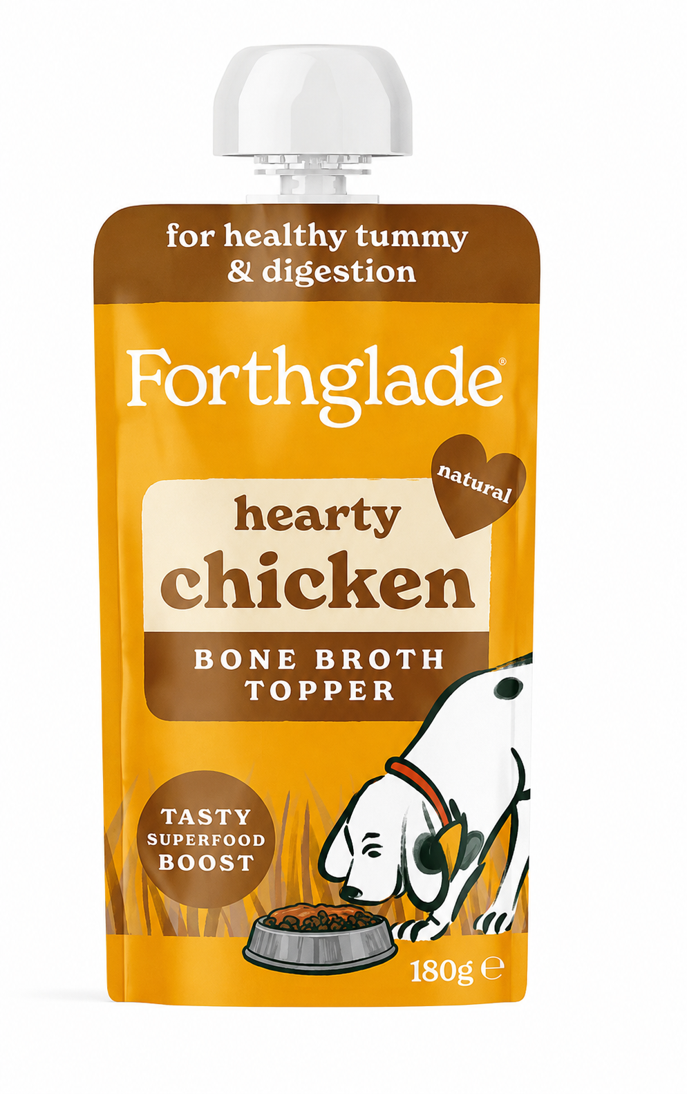 Fourthglade Bone Broth Topper 180g Chicken or Beef