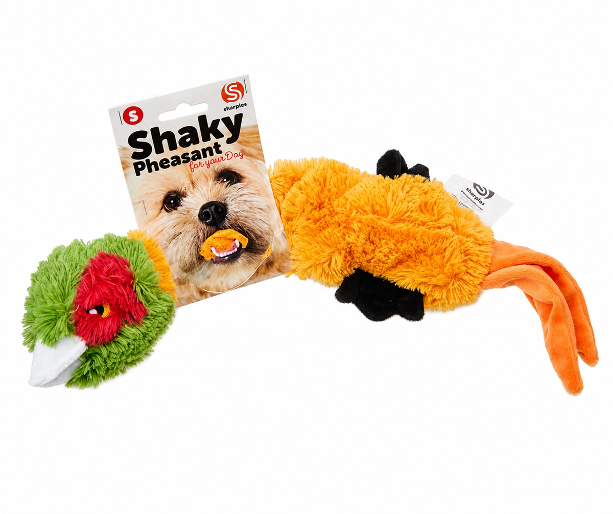 Ruff N Tumble Shake A Fox Or Pheasant Dog Toy- Small or Large Size