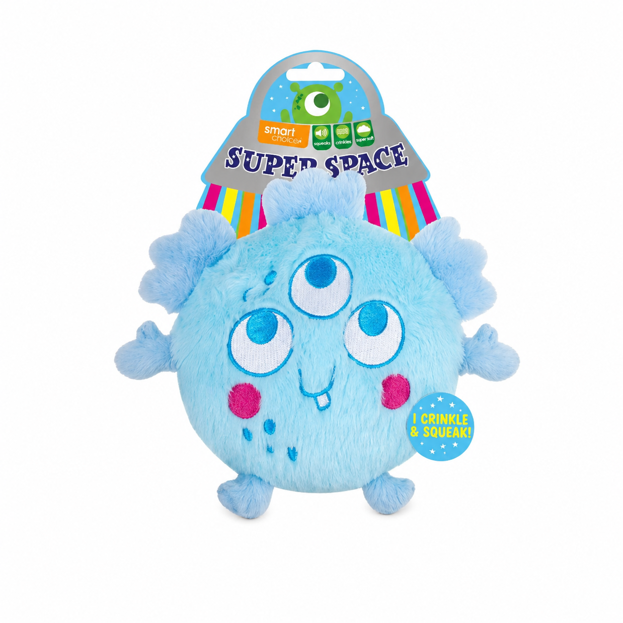 Smart Choice  Alien Plush Dog Toy
