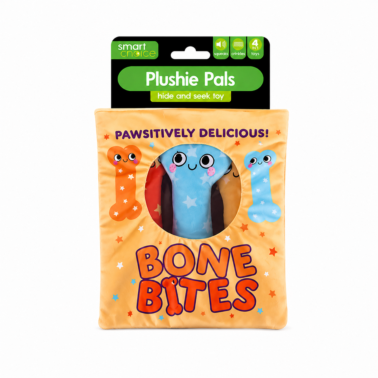 Smart Choice Snack Plush Burrow Enrichment Toy