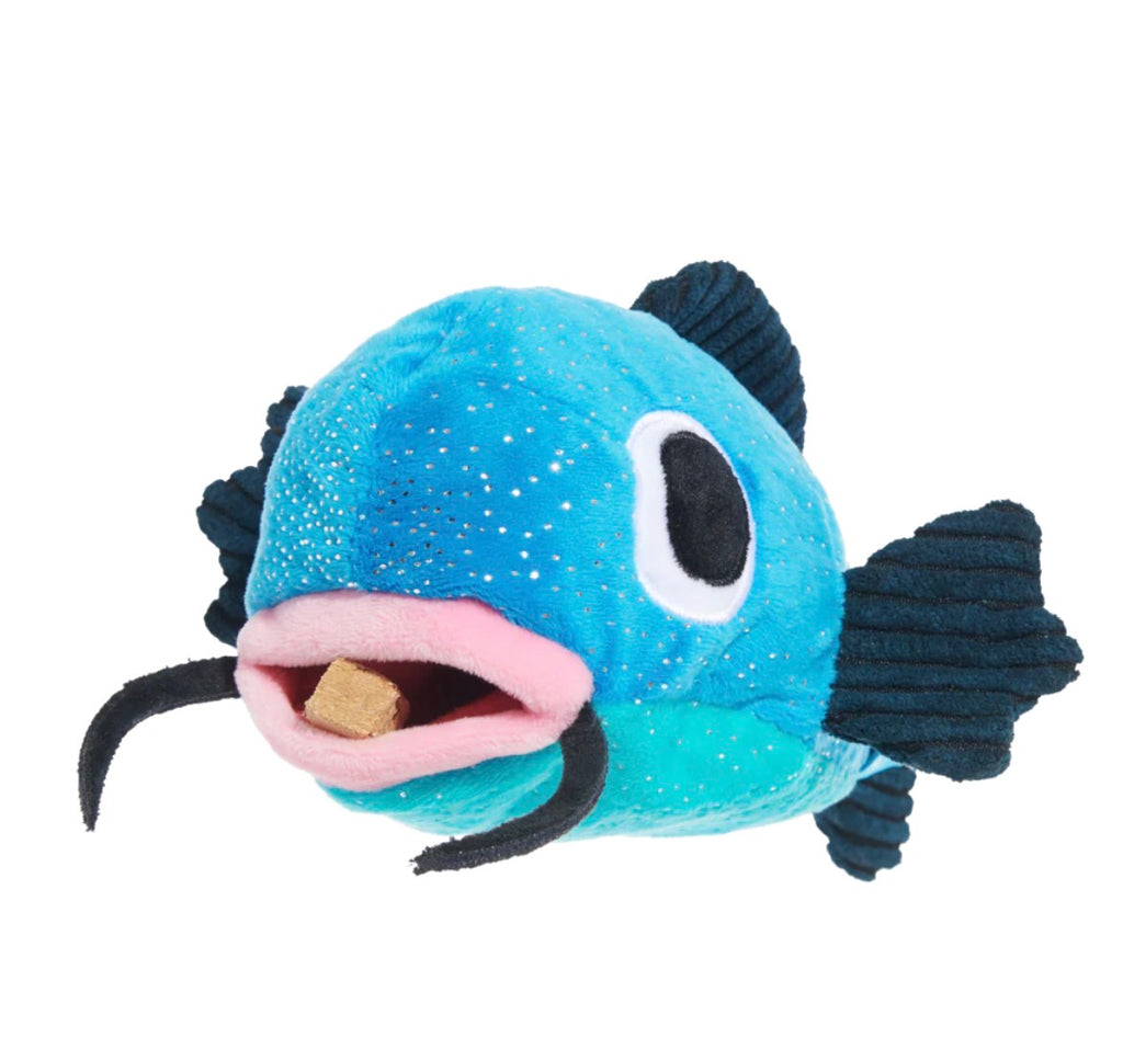 Bark Catfish Claude Burrow Dog Plush Toy