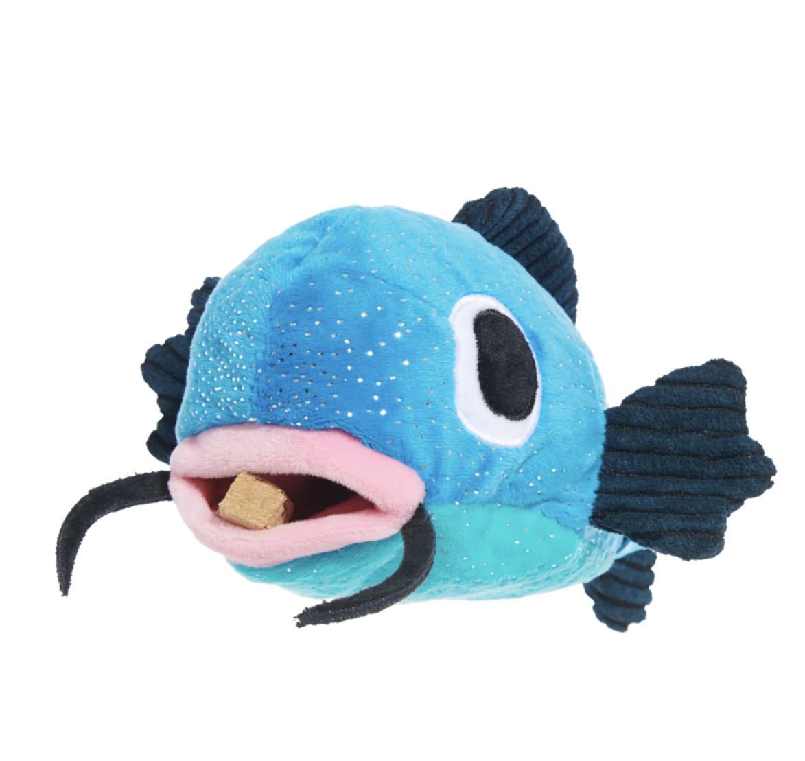 Bark Catfish Claude Burrow Dog Plush Toy