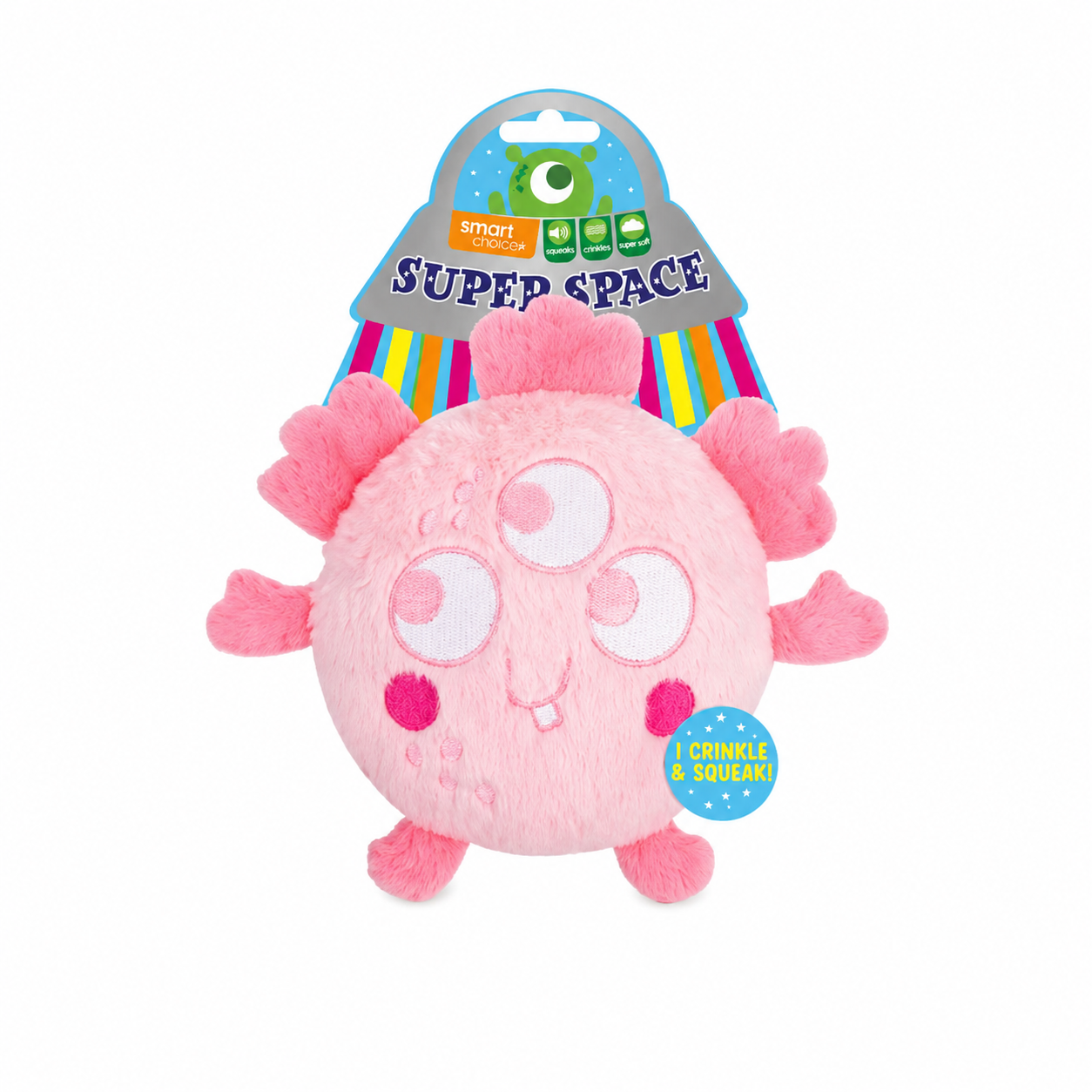 Smart Choice  Alien Plush Dog Toy