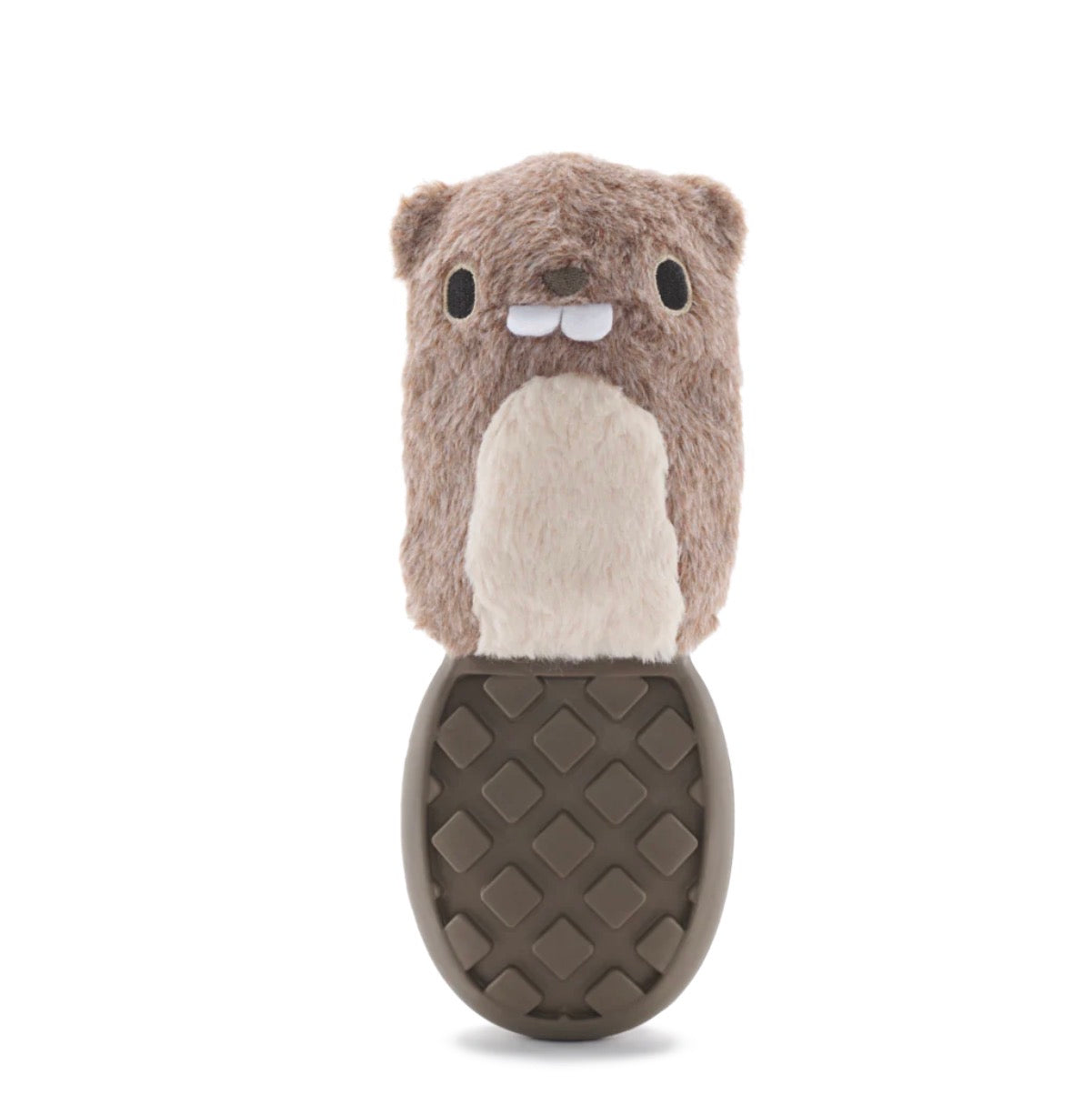 Bark P.B.Beaver Durable 2 in 1 Dog Toy & Lickmat