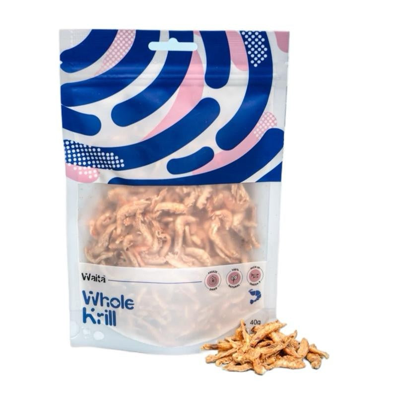 Waita Freeze Dried Whole Krill 40g