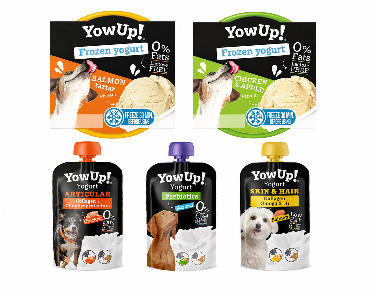 Yow Up Selection Of Dog Friendly Yoghurts