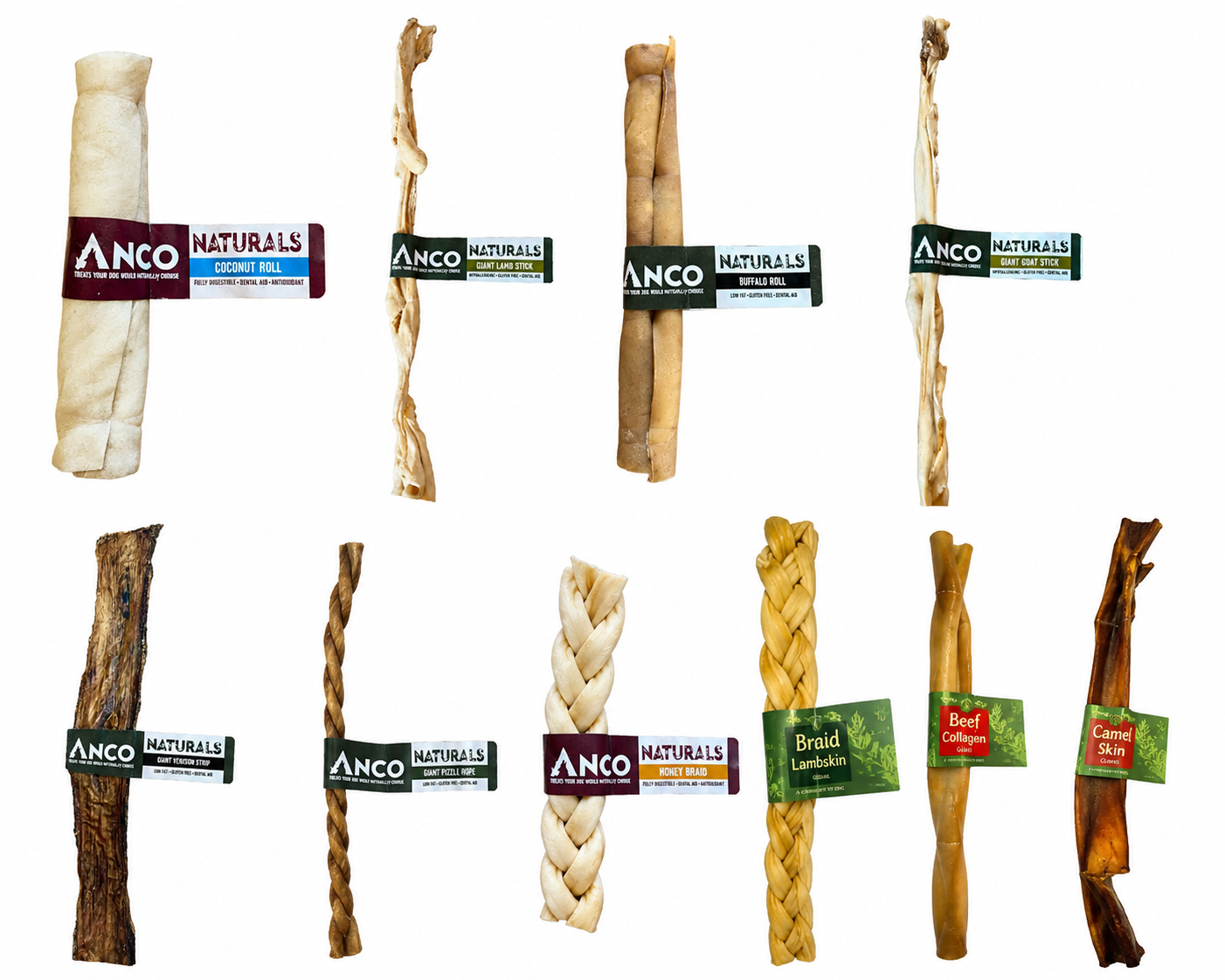 Huge Natural Chew Selection