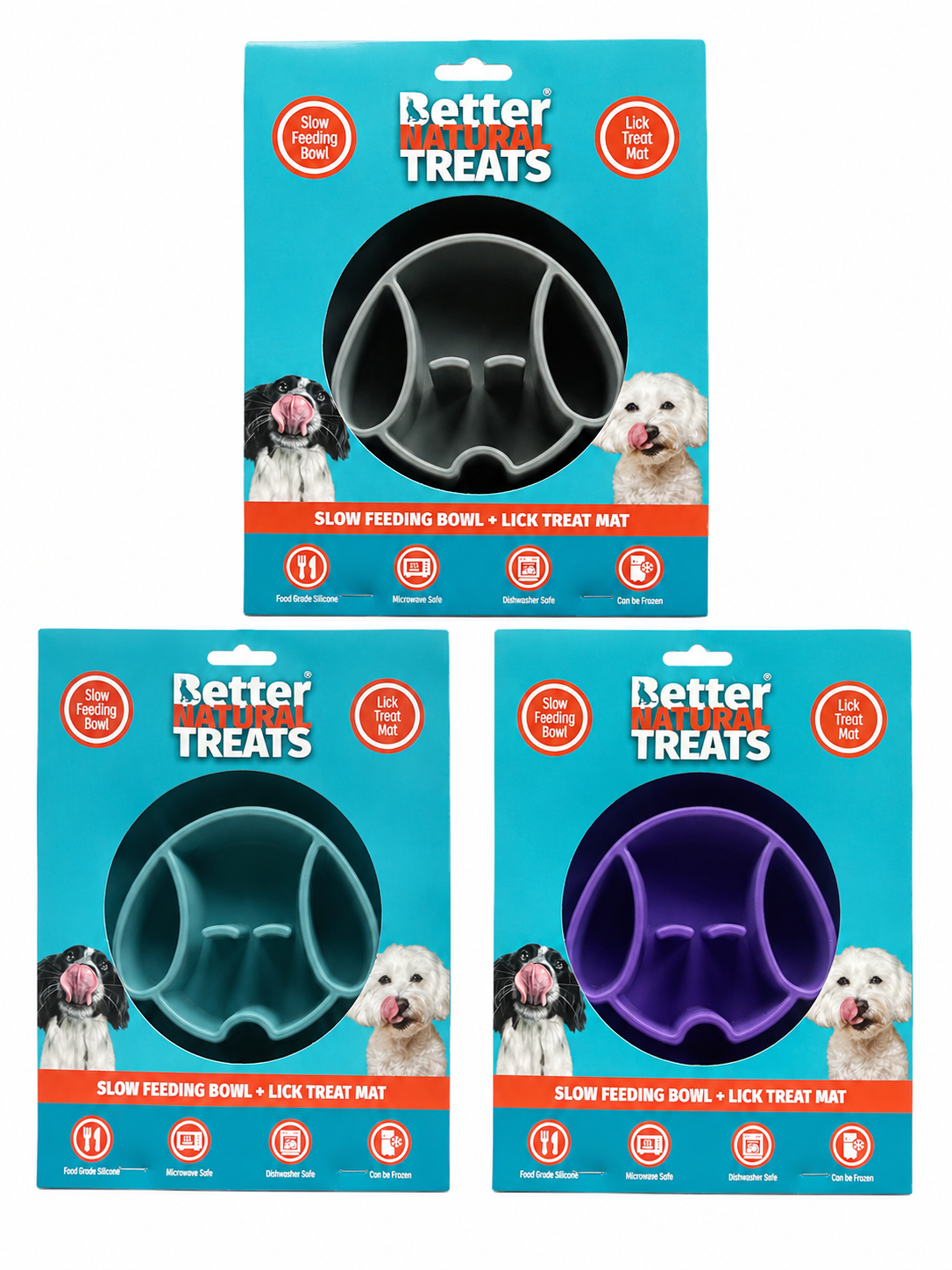 Hem & Boo 2in1 Slowfeeder Bowl & Lickmat